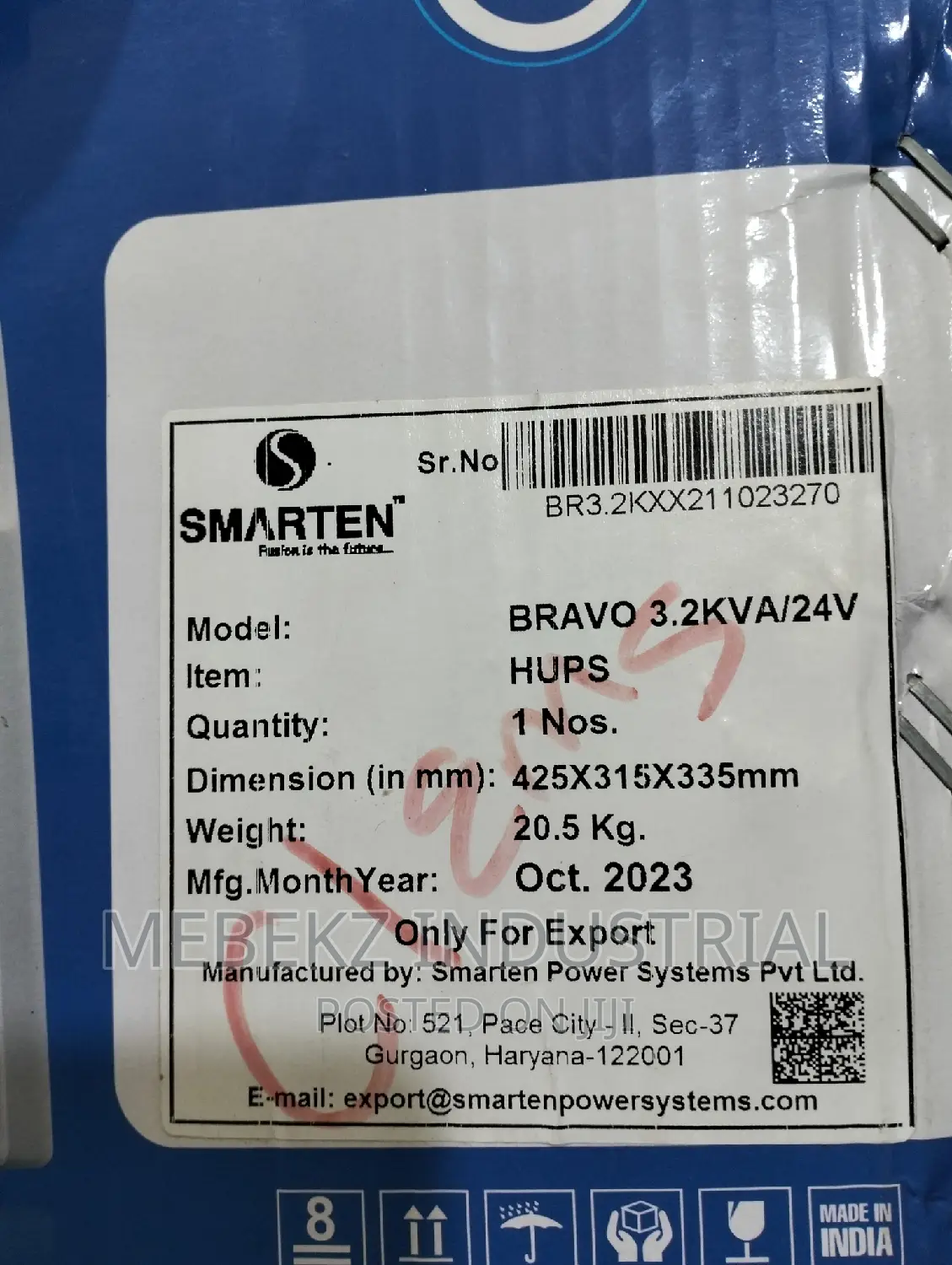 Smarten Solar Inverter 3.2kva
