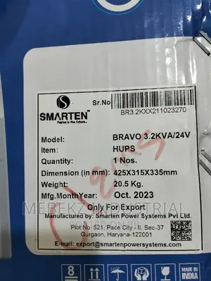 Smarten Solar Inverter 3.2kva
