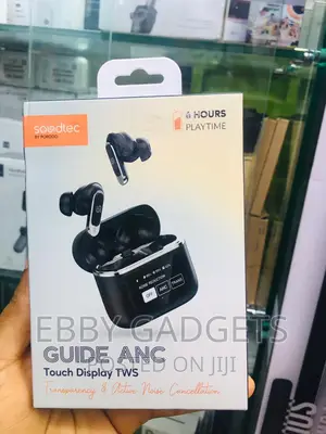 Porodo Soundtec Guide ANC TWS Earbuds With Touch Screen