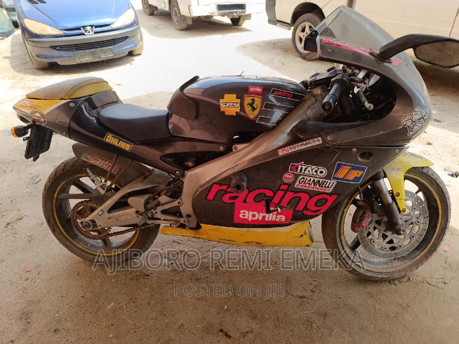 Aprilia Mille 2012 Yellow