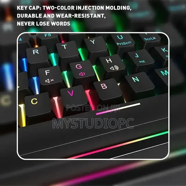 Mechanical RGB Keyboard and Mouse Combo