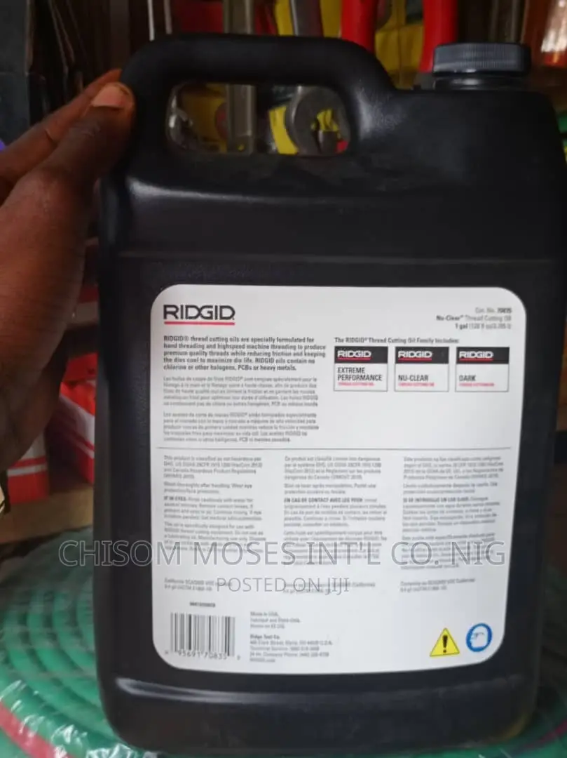 Ridgid Threading Cutting Oil 4litrs