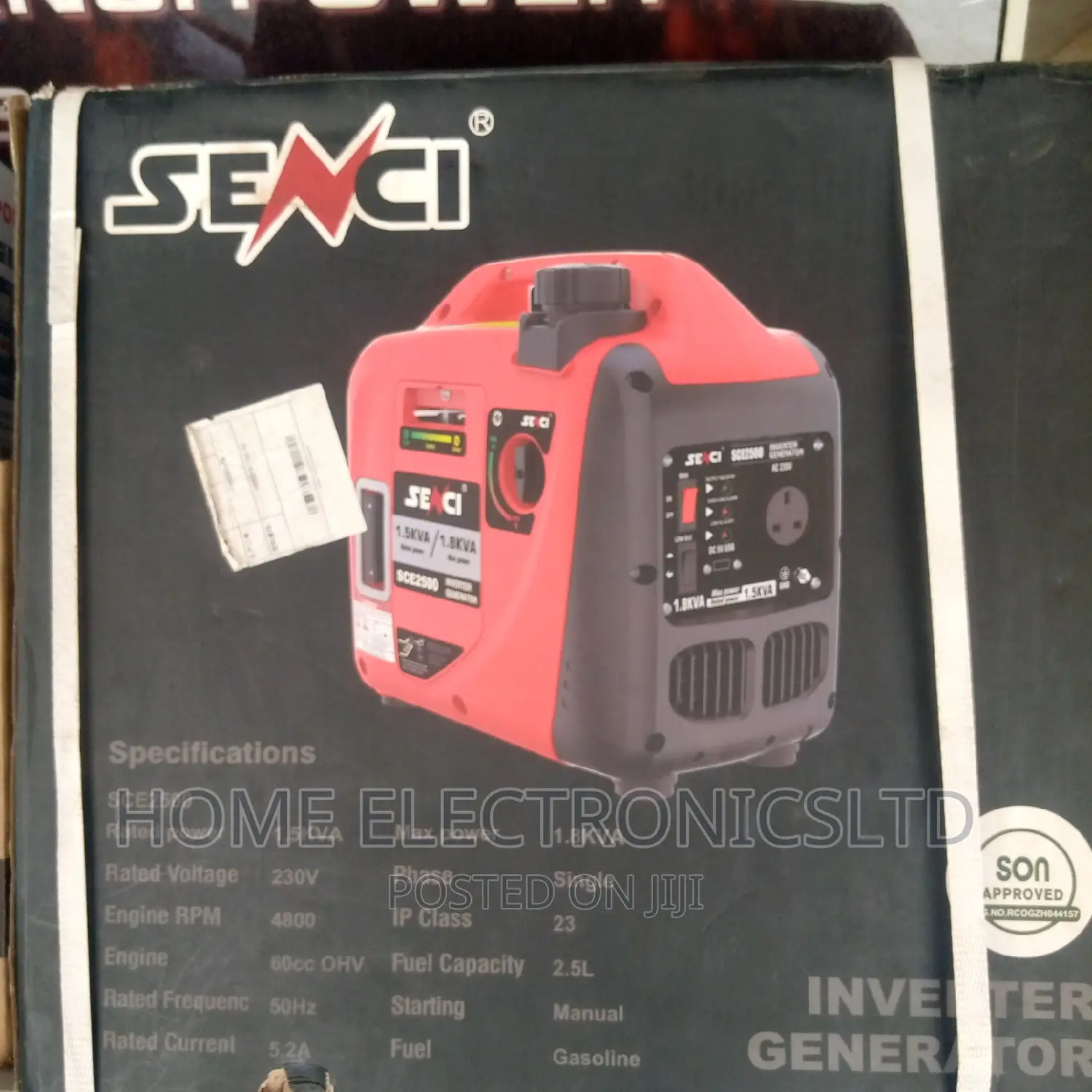 Senci Inverter Generator 1.5 KVA