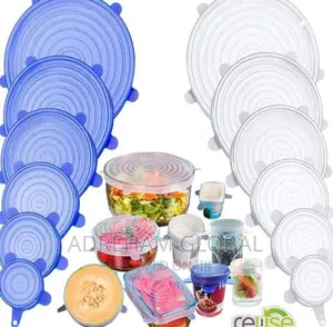 6pcs Silicon Lid Cover