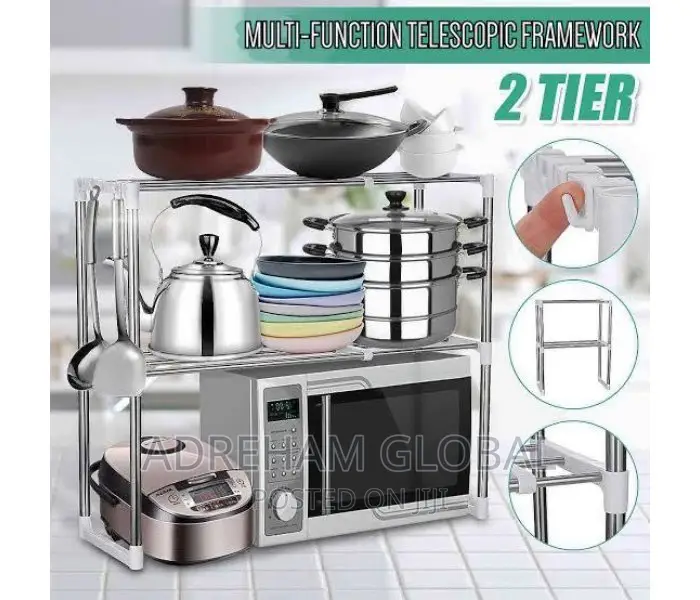 2 Tier Multifunction Telescopic Framework