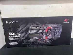 Havit Gaming Combo Mouse Keyboard Headphones Mousepad