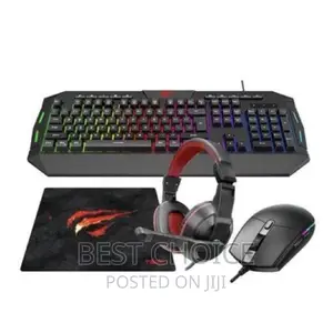Havit Gaming Combo Mouse Keyboard Headphones Mousepad