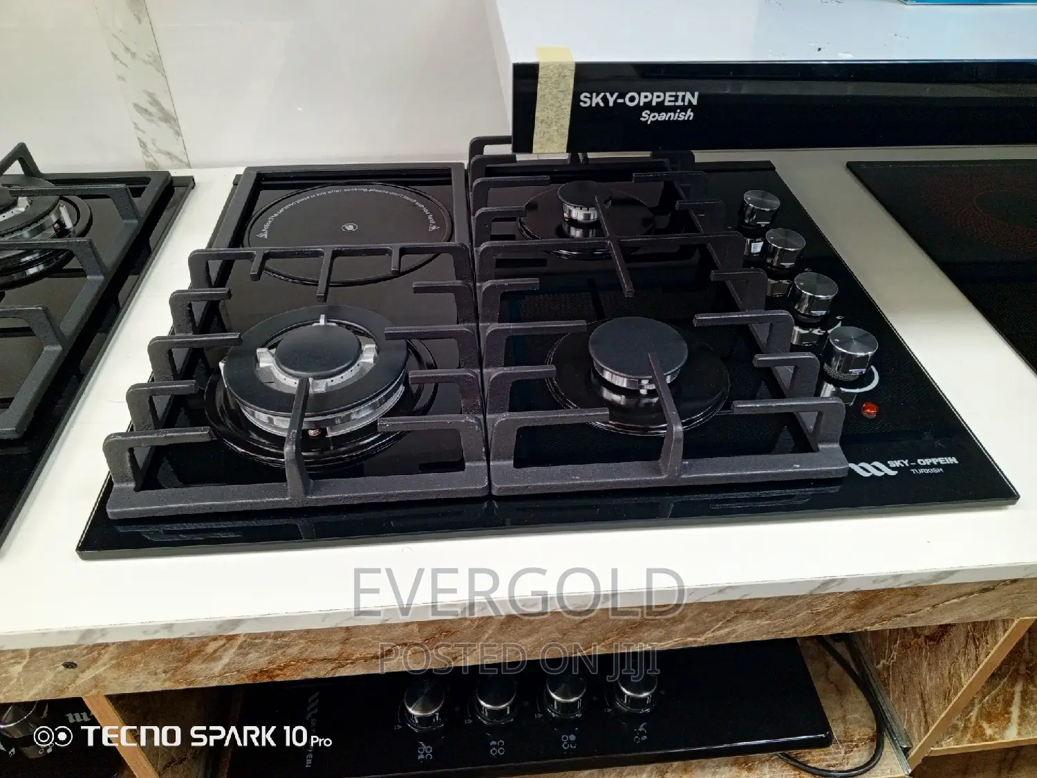 3×1 Cooker Hob With Automatic Ignition Available Warranty