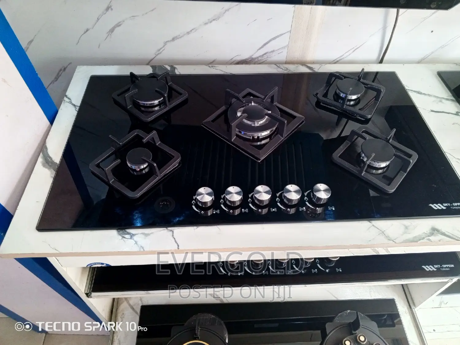Turkey 5 Burner Built in Cooker Hob With Automatic Ignition