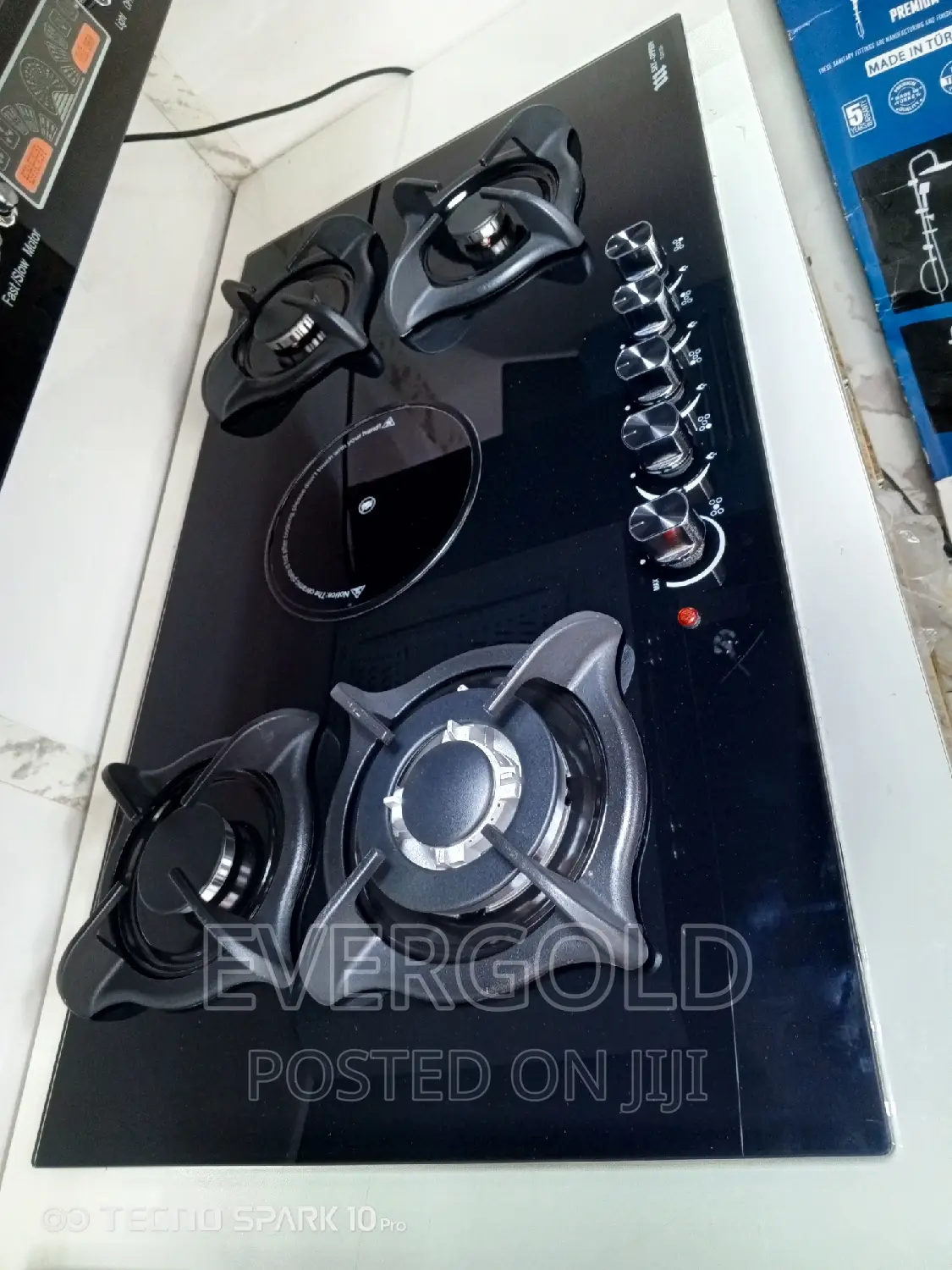 4×1 Turkey Built-in Cooker Hob With Automatic Ignition