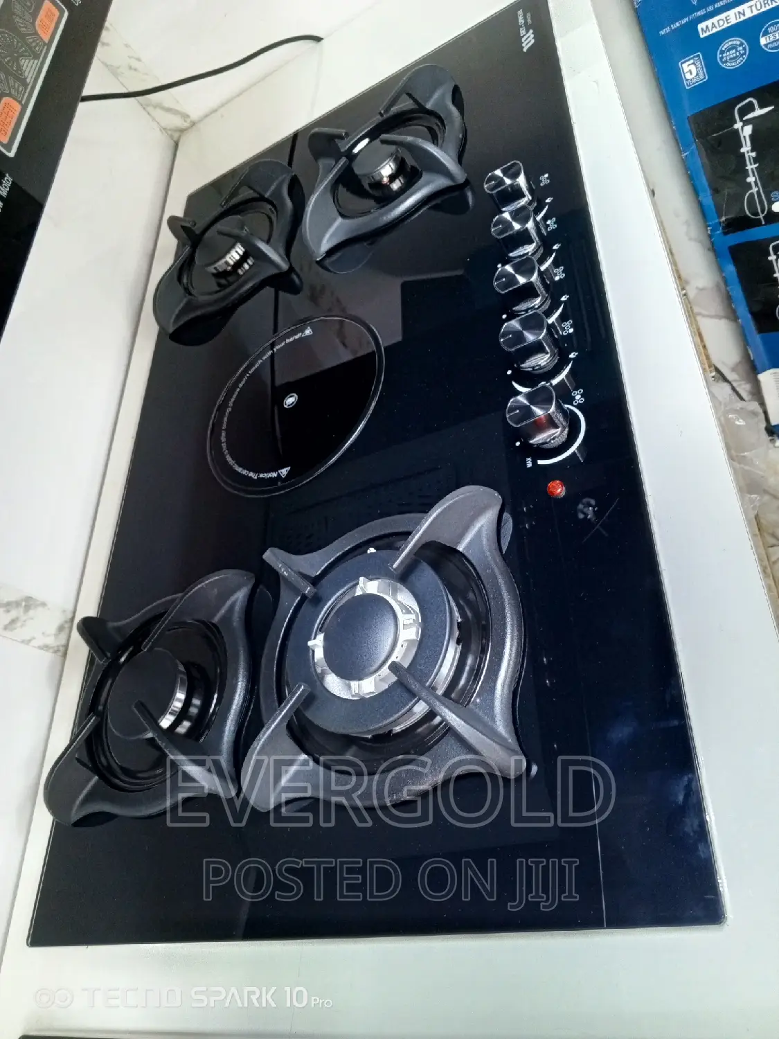 4×1 Turkey Built-in Cooker Hob With Automatic Ignition