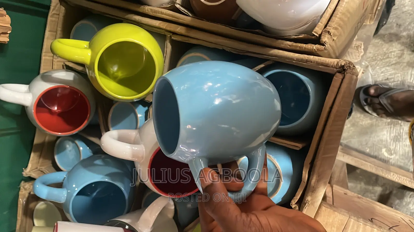 Coloured Tea Mug