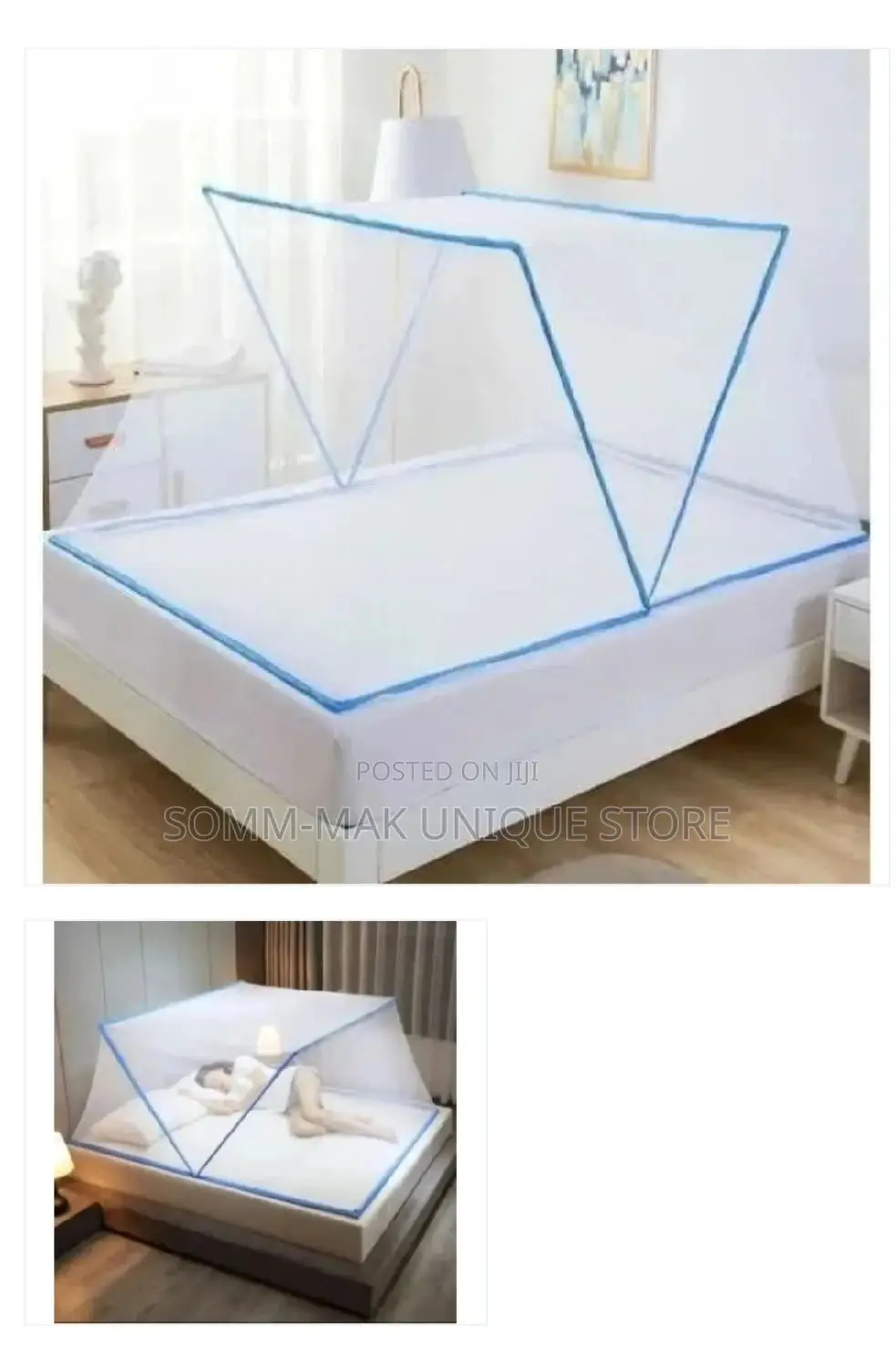 Foldable Mosquito Net -7ft by 7ft