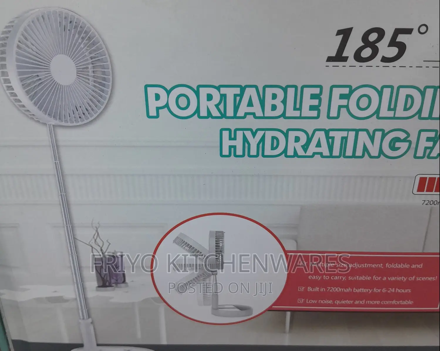 Portable Fordable Fan