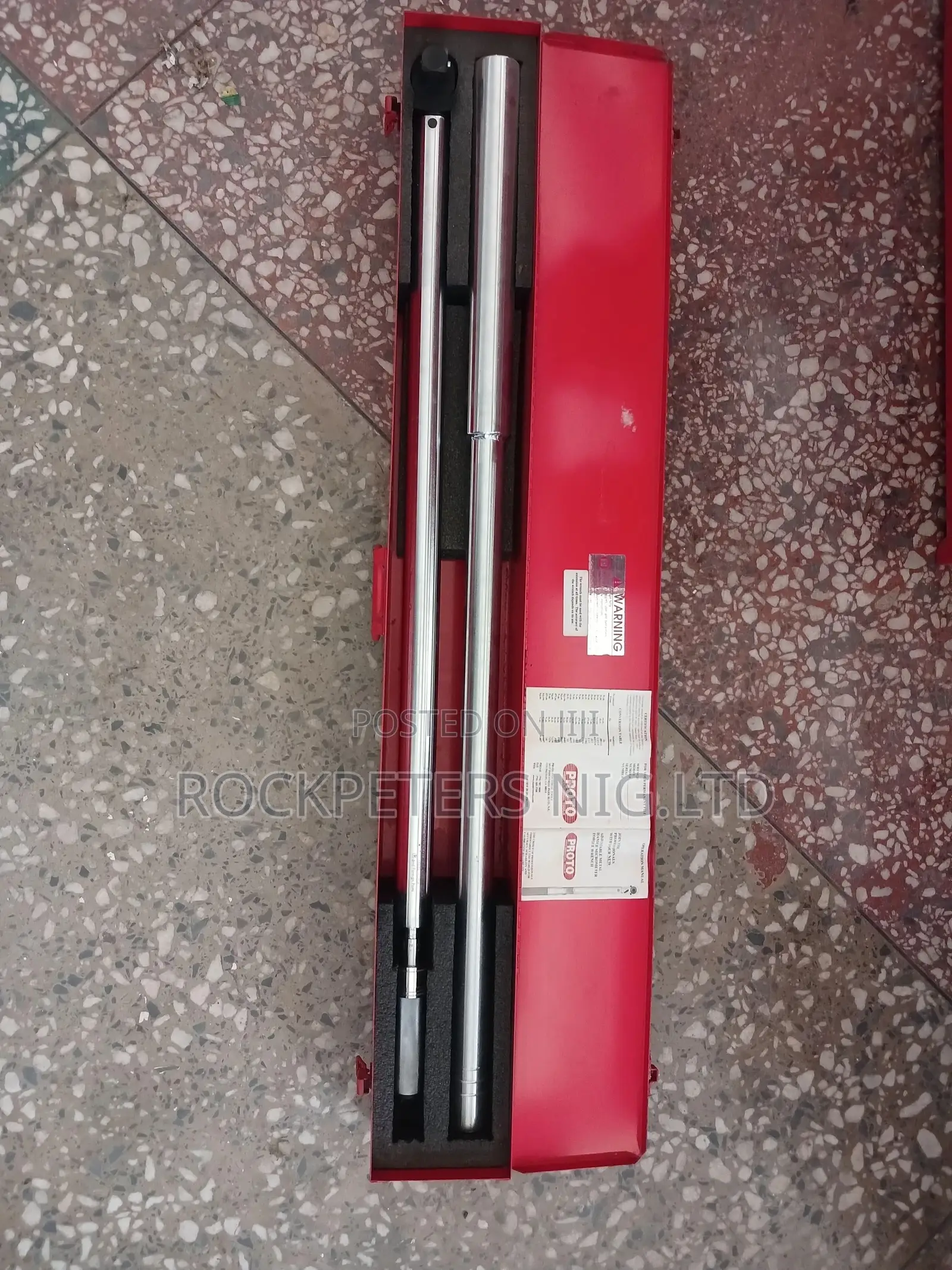 Proto 1" Dr 200-1000 Ft LBS Adjustable Torque Wrench - 6023