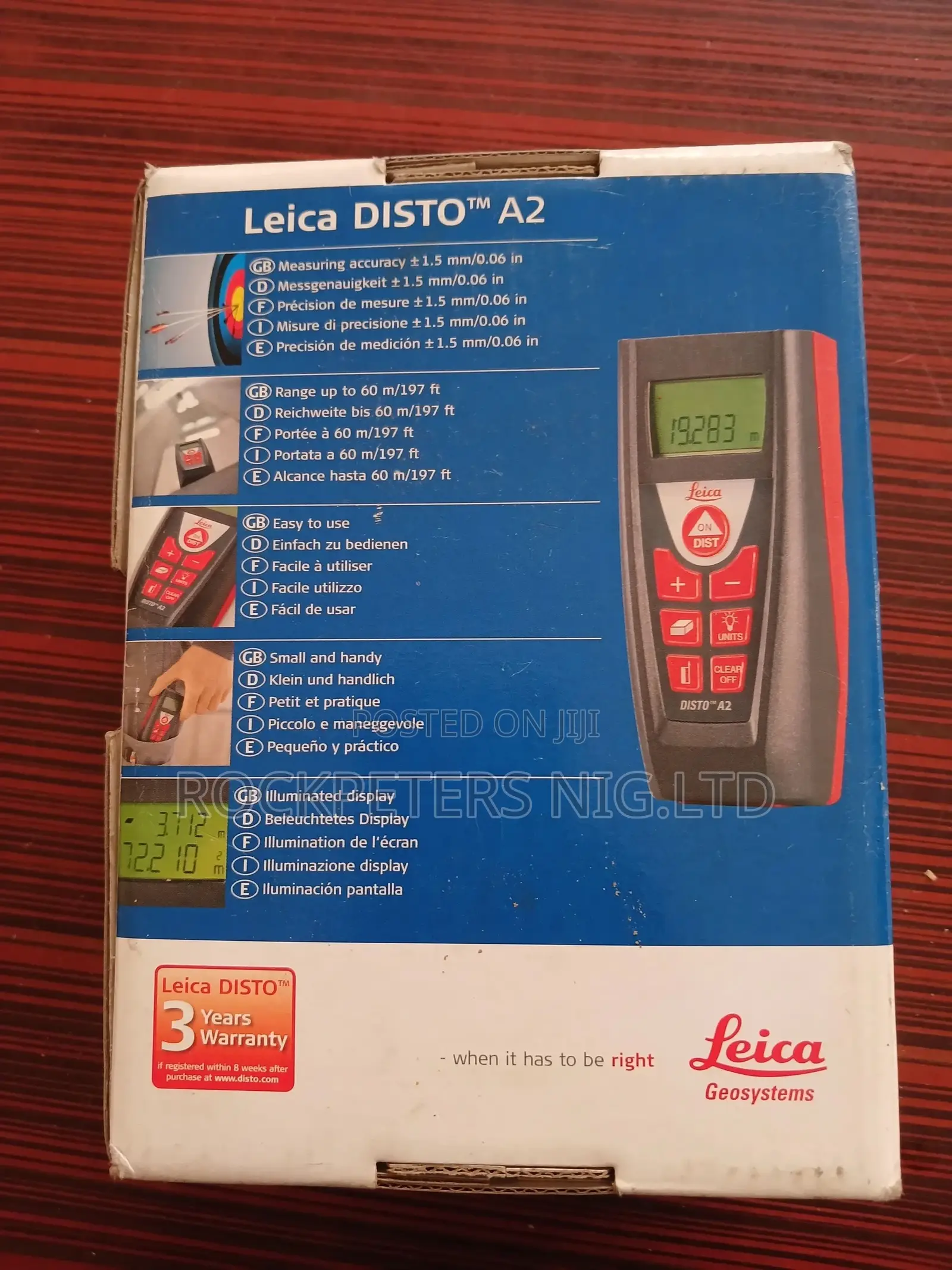 Leica DISTOT A2 Handheld Distance Laser Meter