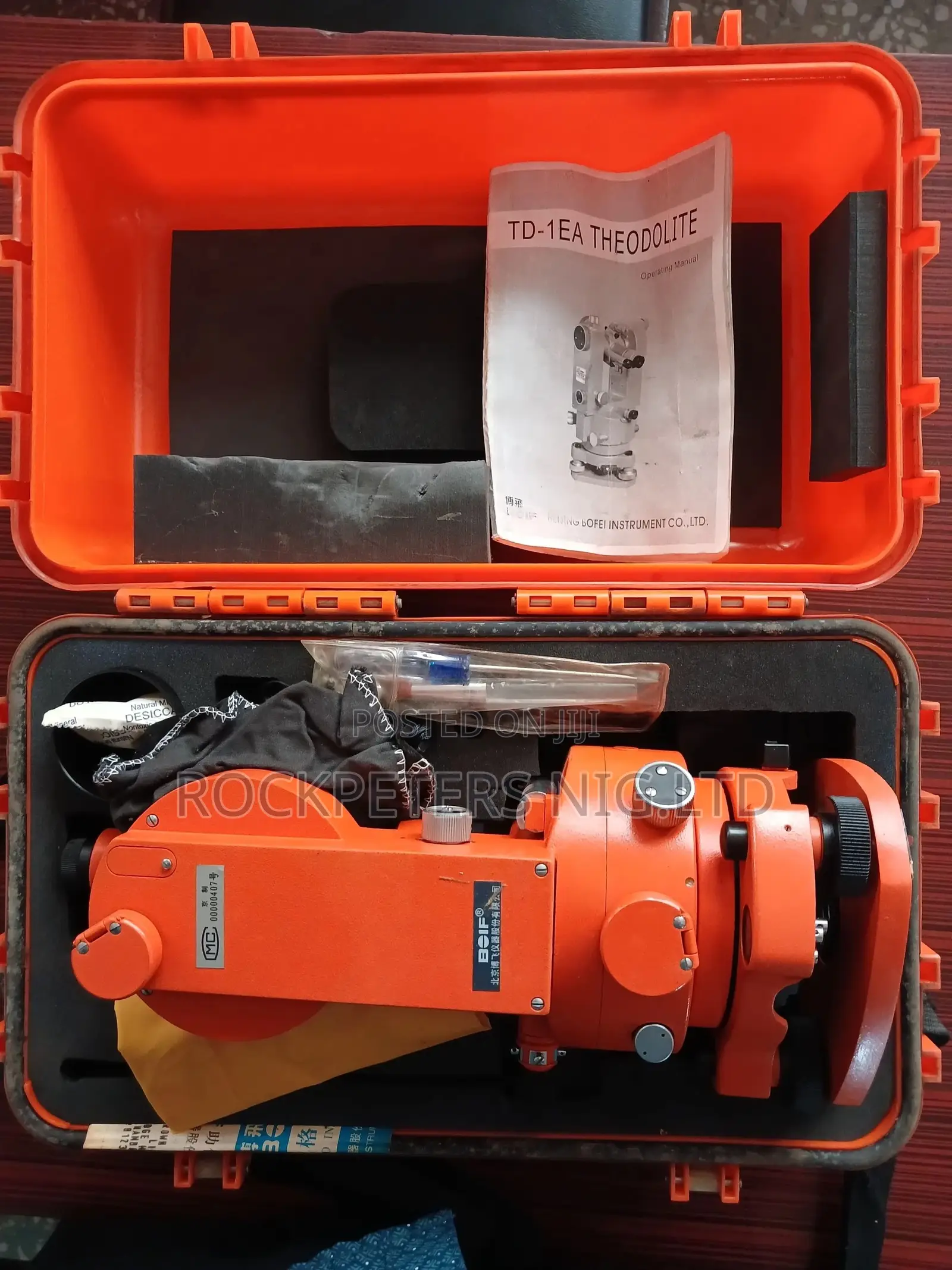 Boif Td-1ea Optical Theodolite