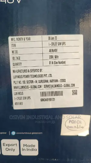 4kva Luminous Inverter 48v
