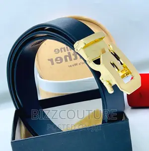 Original GUCCI LEATHER Strap Belts Available in Store
