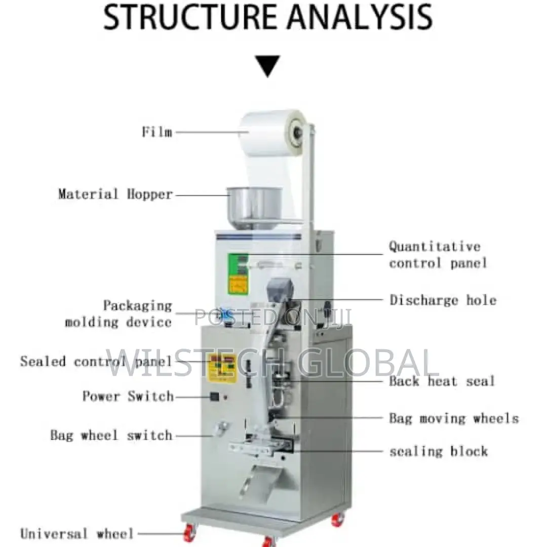 Sachets Automatic Spices Powder Granule Packaging Machine