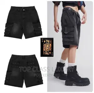Unsex High Quality Luxury Designer Jeans Shot