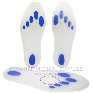 Scantrik Medical Silicone Gel Insole Shoe Inserts