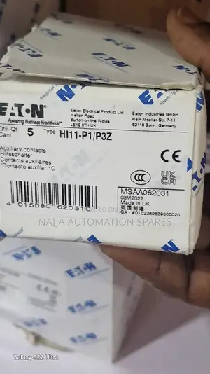 Eaton Moeller Hi11-P1/P3z Auxiliary Contact.