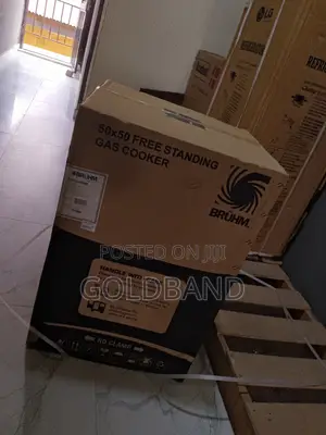 Brand New Bruhm BGC-5540ib Gas Cooker