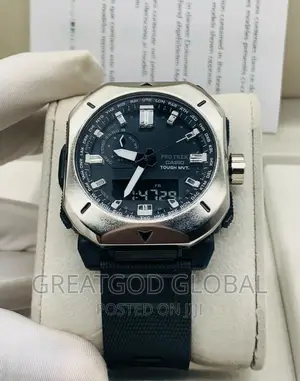 **Casio Protrek Double Time Wristwatch* 