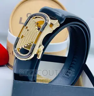 Original EMPORIO ARMANI Leather Belts Available in Store