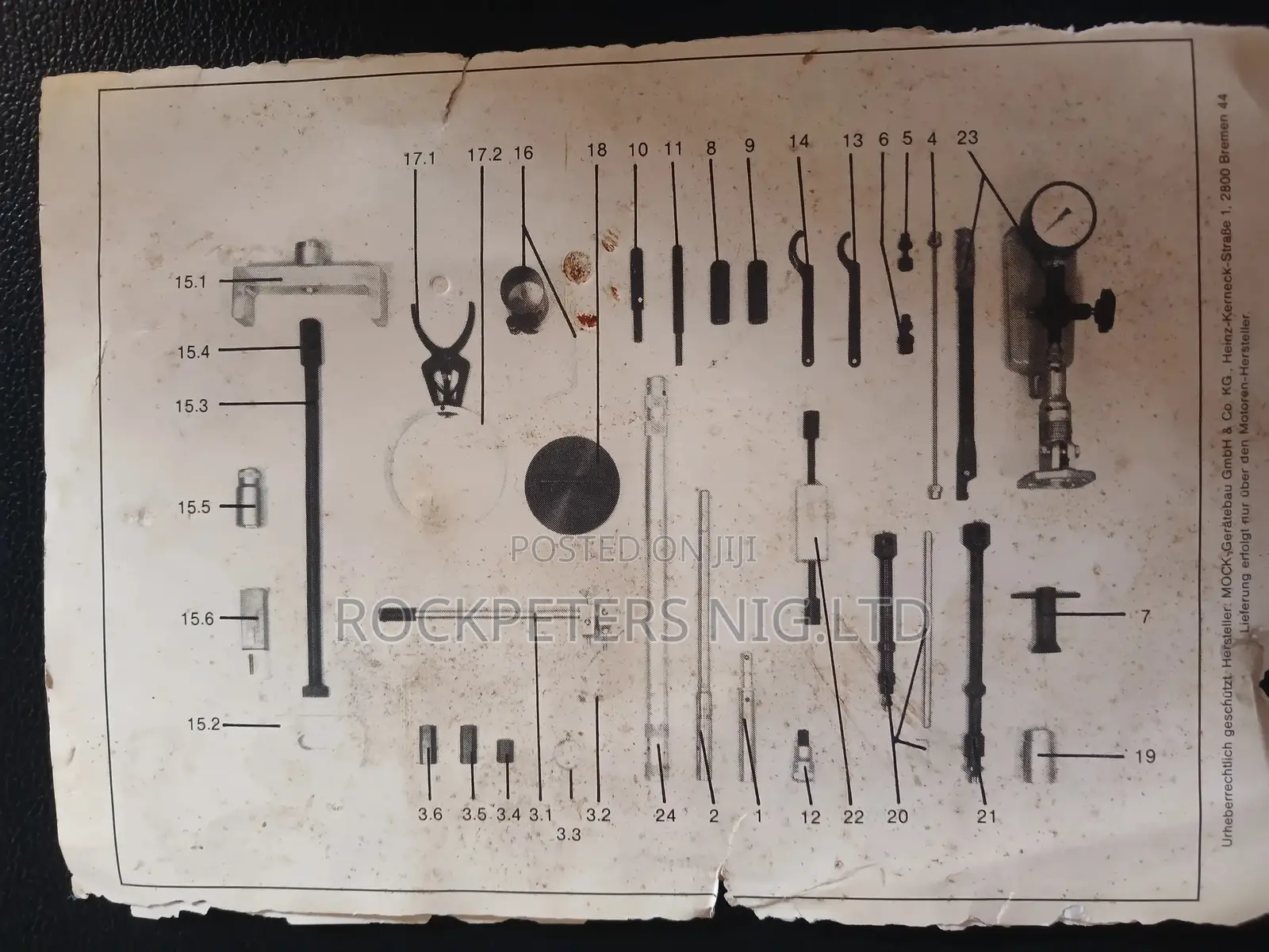 Deutz MWM Special Tool Set