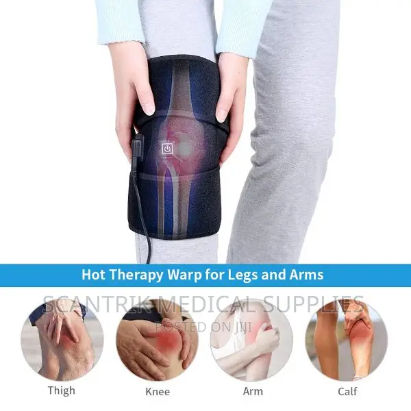 Portable and Adjustable Knee Heating Pad,