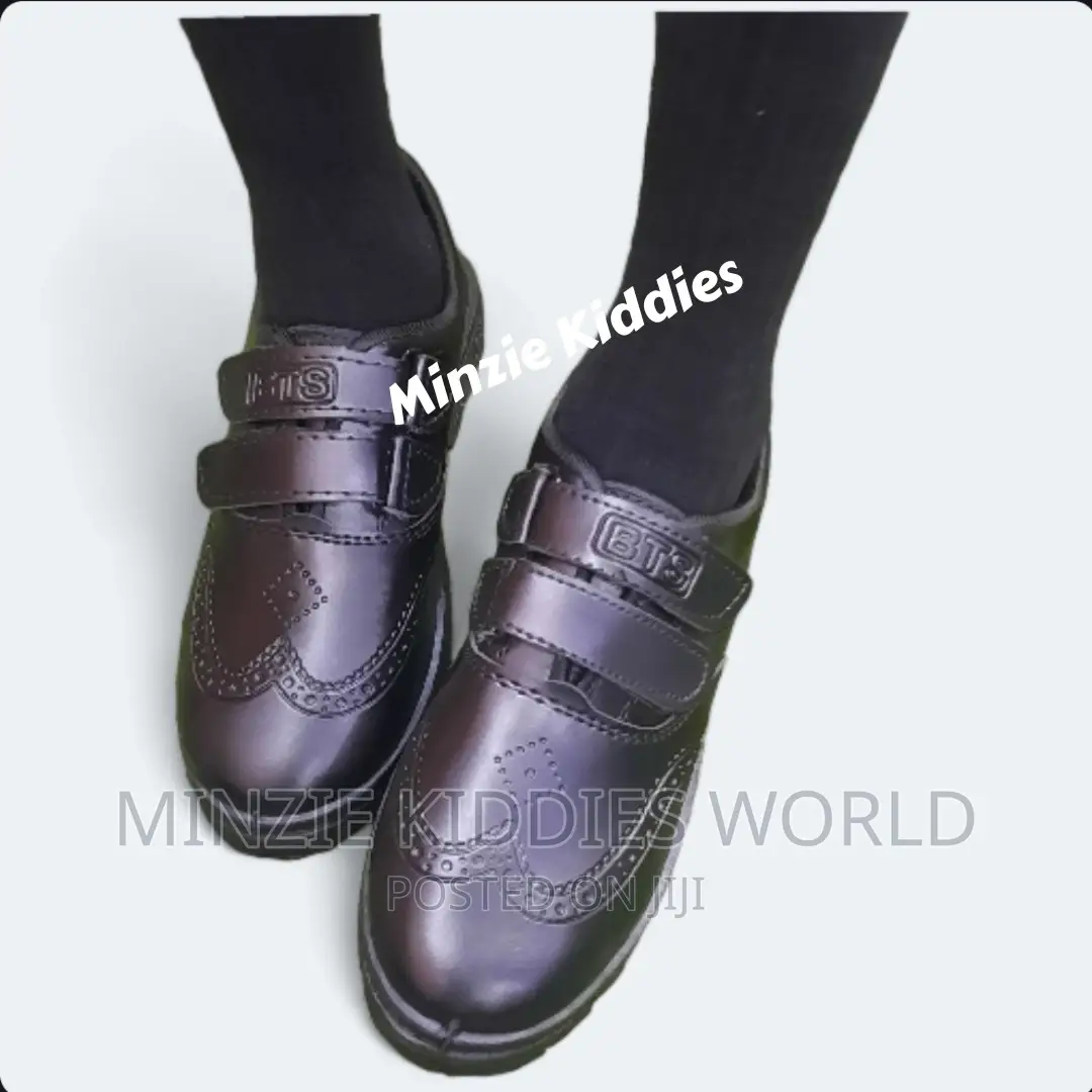 Boys Leather School Shoes