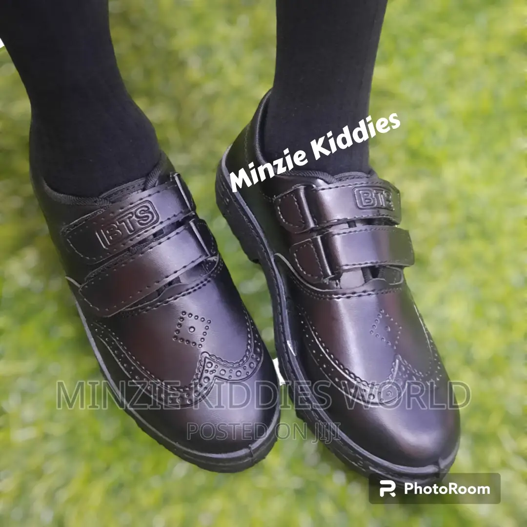 Boys Leather School Shoes
