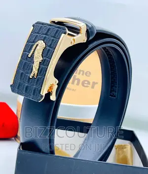 Original LACOSTE Leather Strap Belts Available in Store