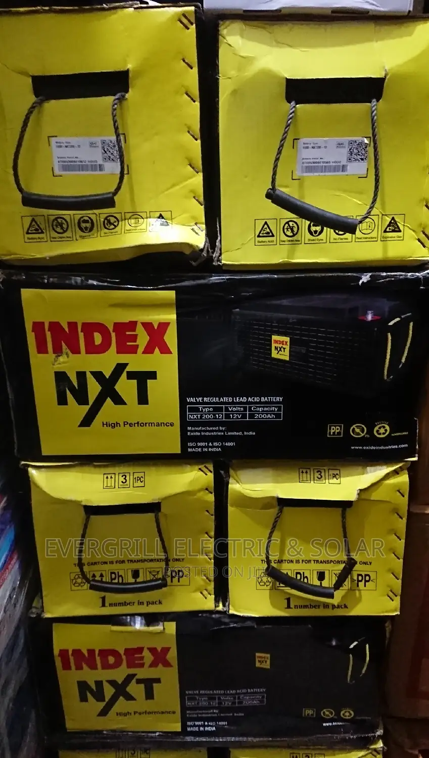 INDEX NXT Dry Cell Battery 12v/200ah