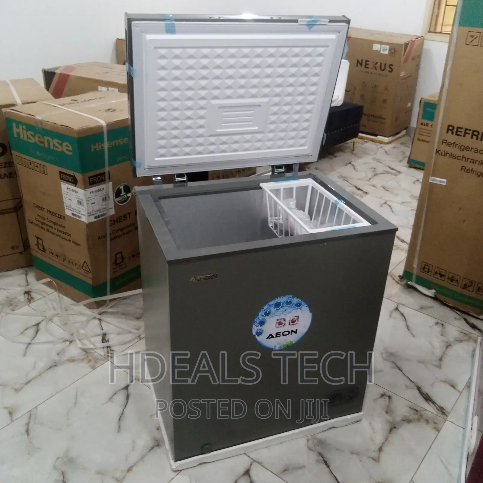 Durable Aeon Chest Freezer 150 Litres