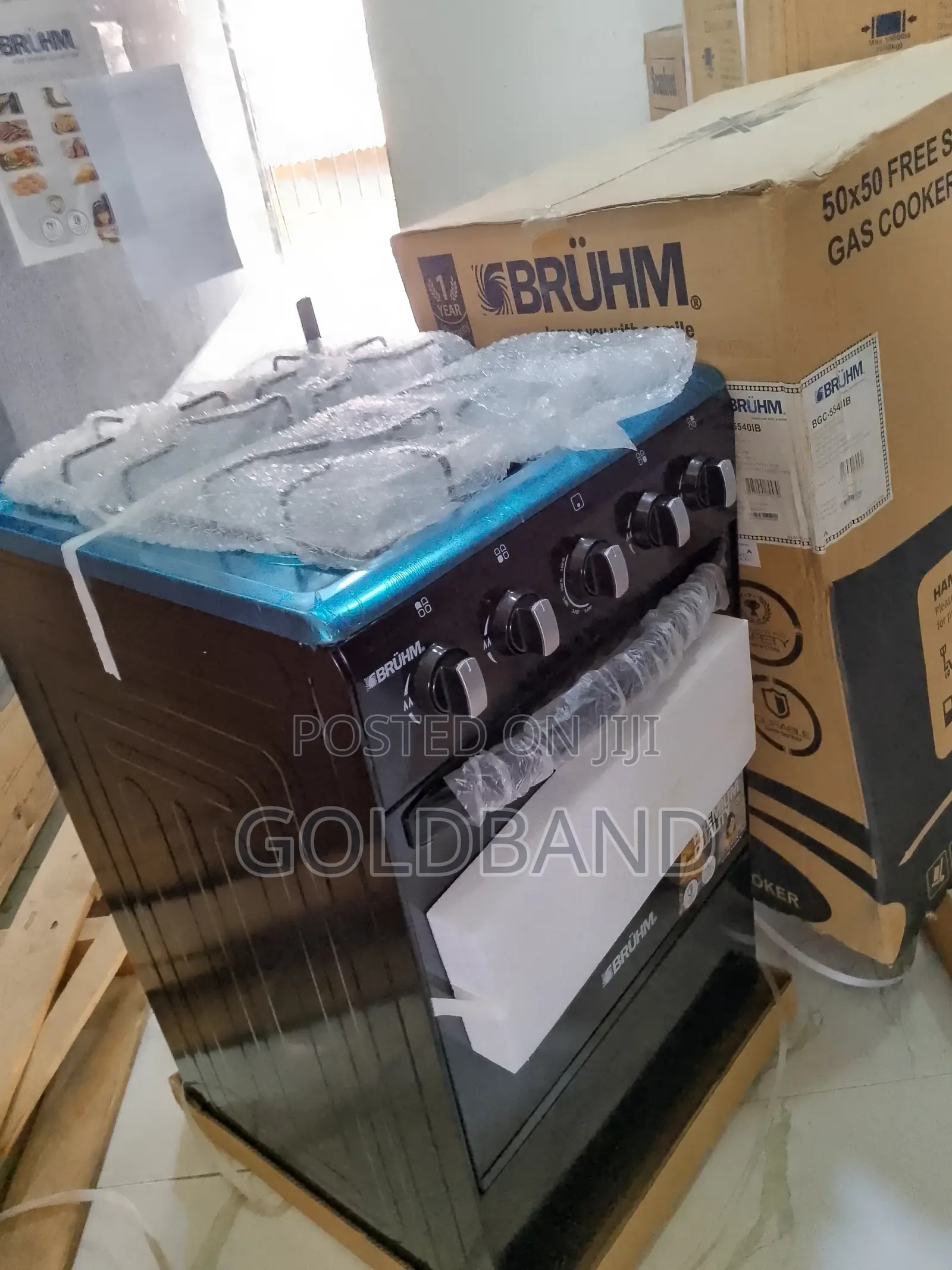 Efficient Bruhm BGC-5540ib Gas Cooker