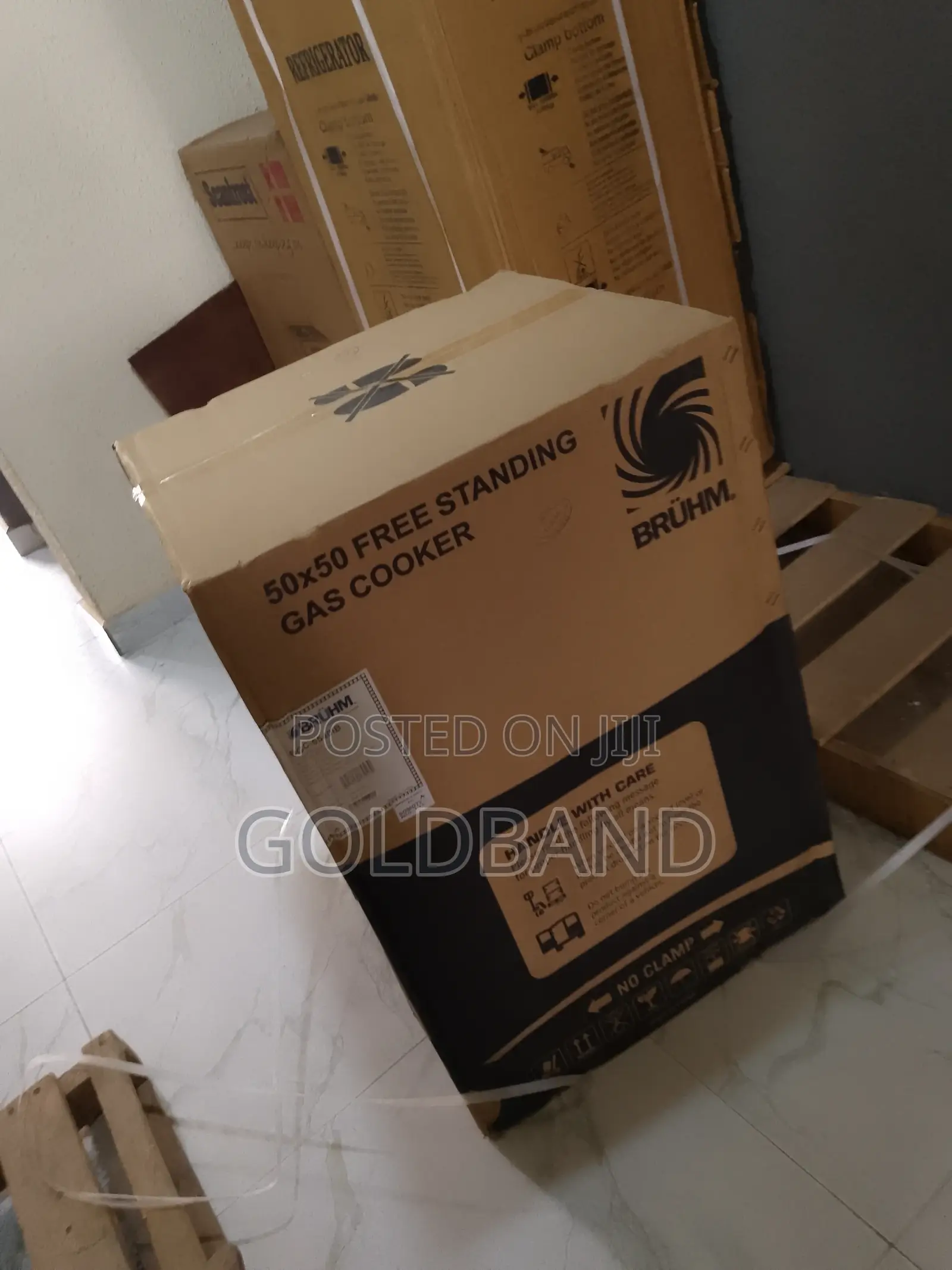 Efficient Bruhm BGC-5540ib Gas Cooker