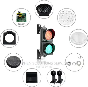Red & Green LED Traffic Signal Light