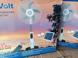 Duravolt Solar Rechargeable Fan