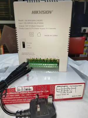 Hikvision 16ways Ds-2fa1208-Uk Comes With 12VDC 10amp