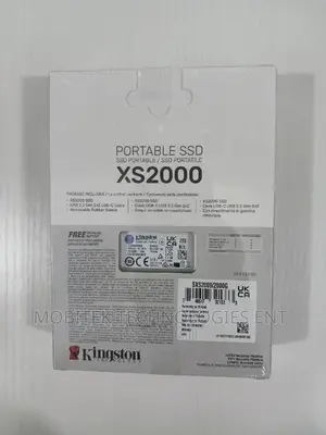 2tb Kingston Xs2000 External SSD Storage Drive (2,000mb/S)