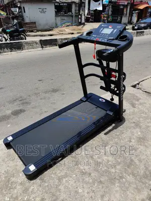 2.5hp Treadmill With Massager Dumbbell Etc
