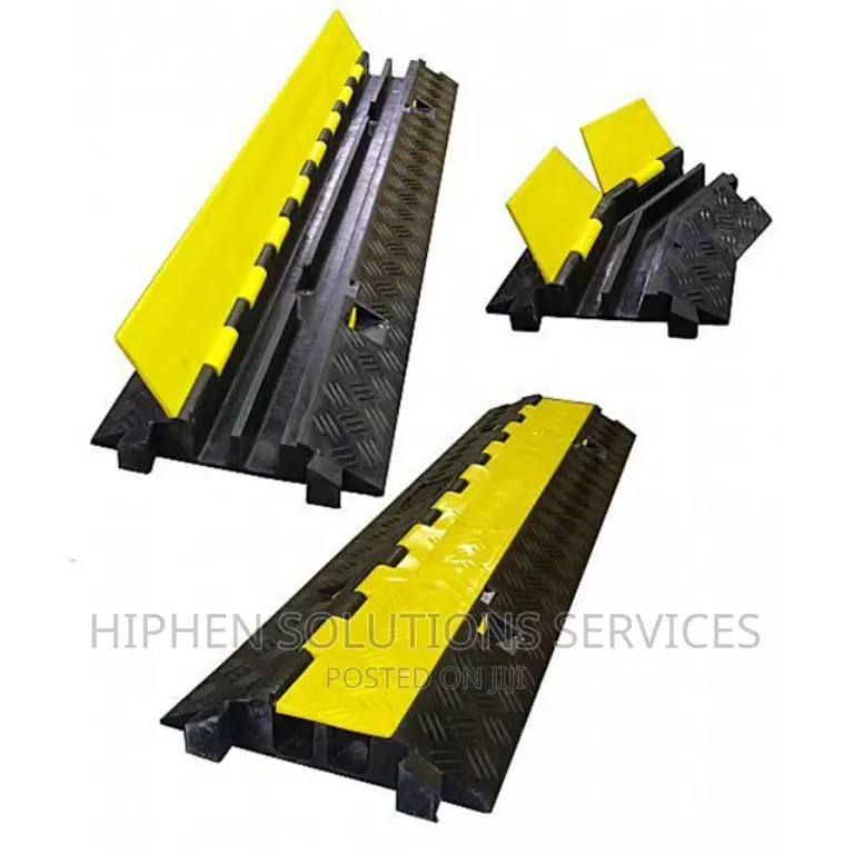 Rubber Cable Protector Ramp 2 Channel