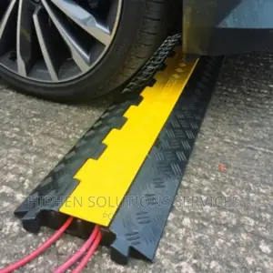 Heavy Duty Traffic Speed Bump Hose Cord Protective Cover
