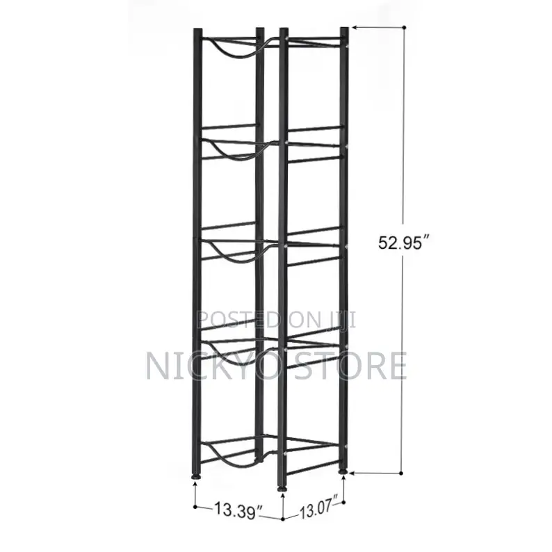 5 Layer Bottle Water Dispensing Rack
