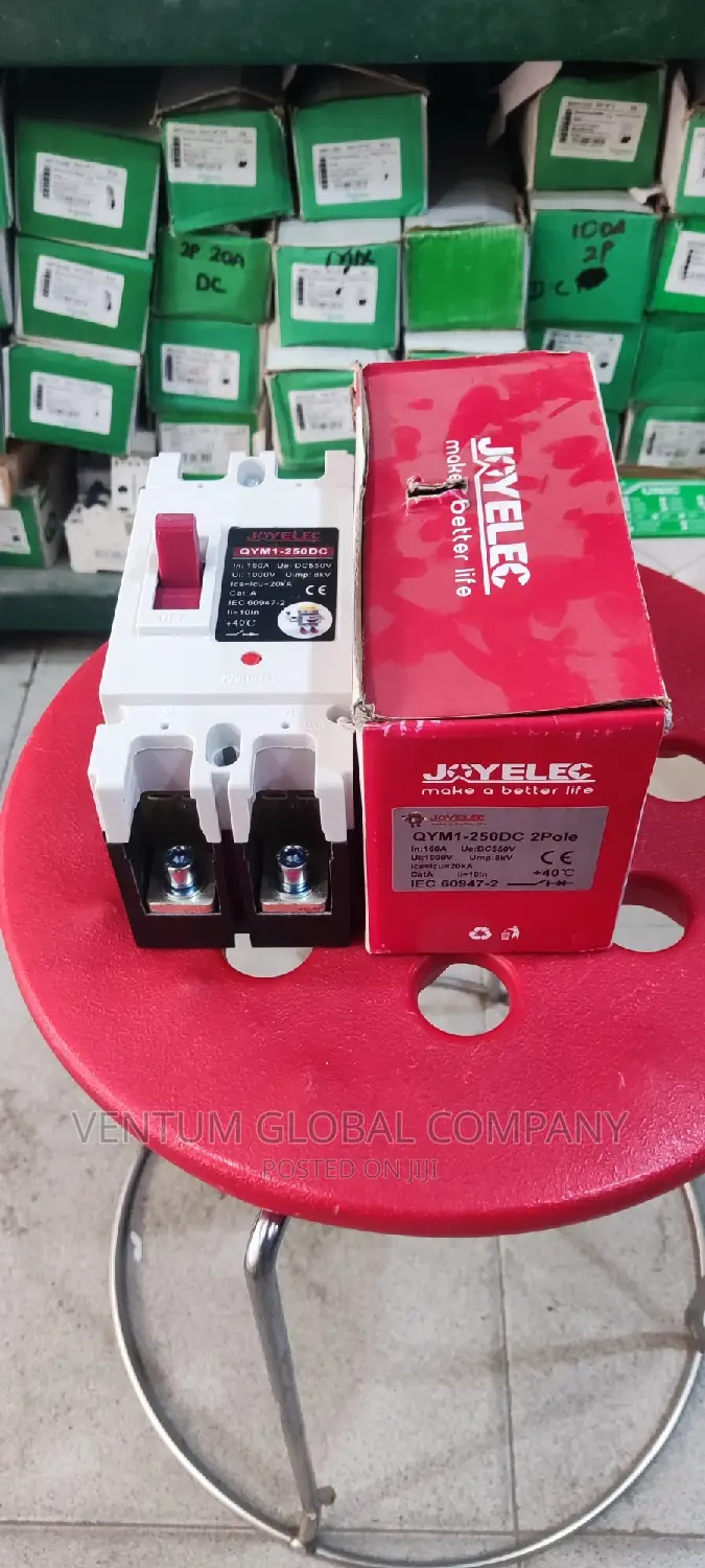 2pole McCb 1000V DC Breaker 250A