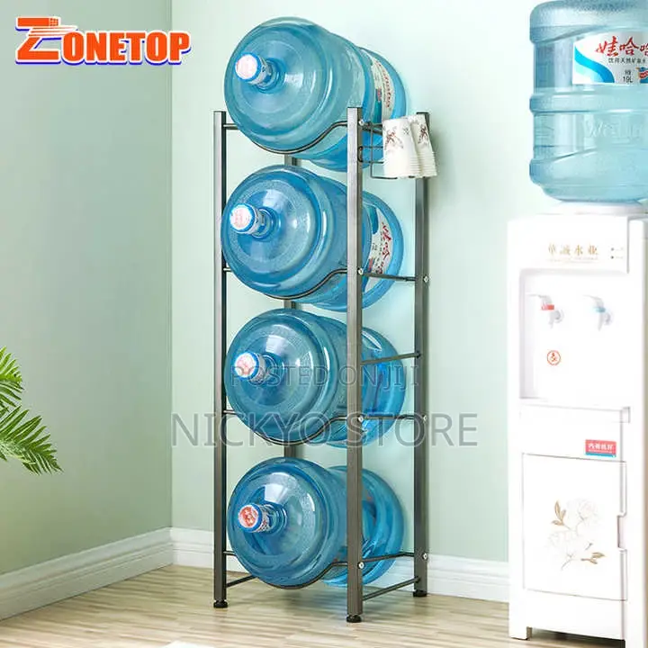 4 Layer Bottle Water Dispensing Rack