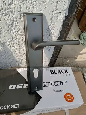 High Quality 2024 Series Black Coated Door Set MFKU-067